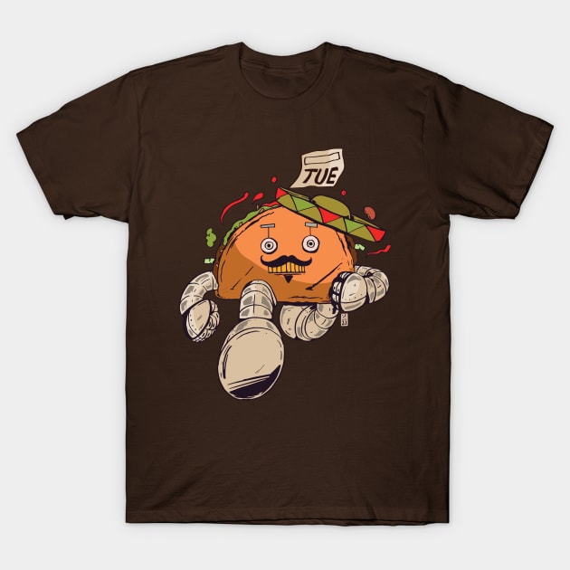 Tacobot T-Shirt by Thomcat23